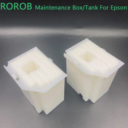 Maintenance Box Waste Ink Collector Tank For Epson L3218 L3156 L3210 L3250 L1210 L5290 L3253 L3258 Printer Blotting Sponge Pad