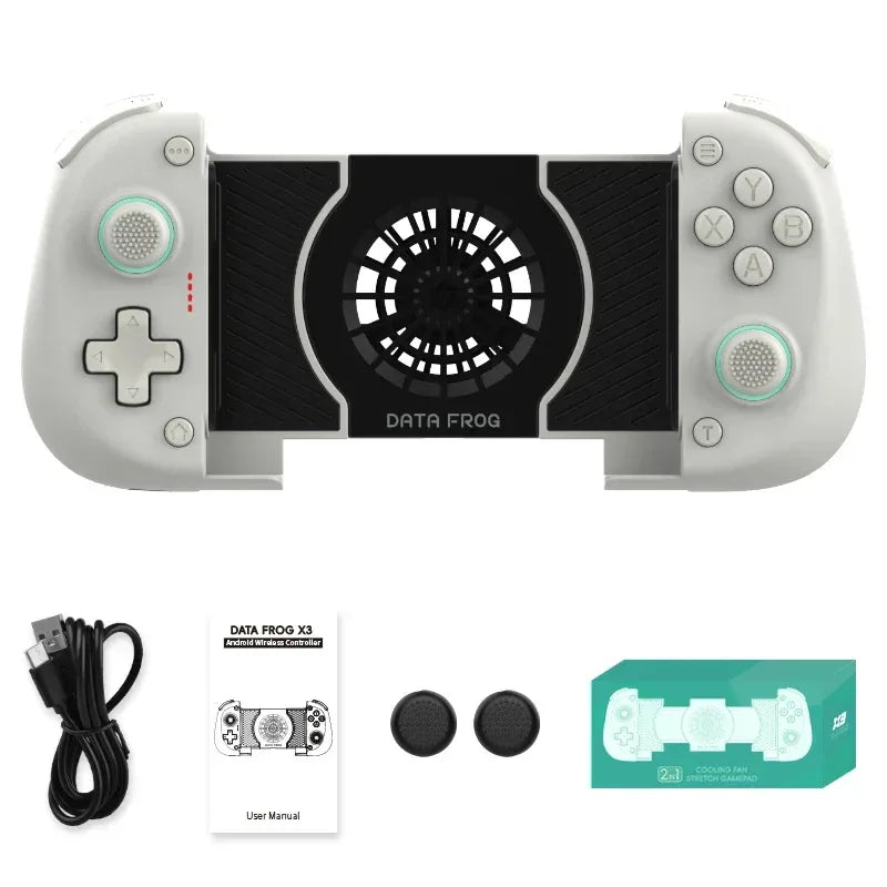 DATA FROG X3 Wireless Controller for Android Game Controller for Samsung Galaxy for PUBG Mobile