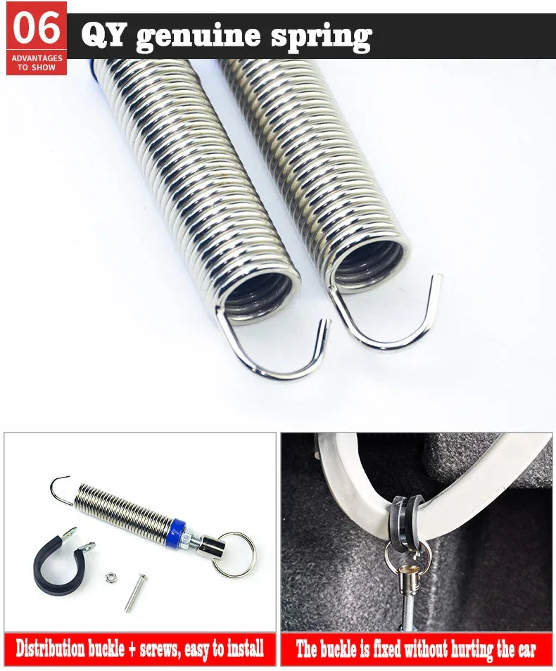 For Mazda 3 6 gj Axela Atenza Xingchi Car Trunk Spring Automatic Opening Lift Adjustable Metal Spring Device Accessories