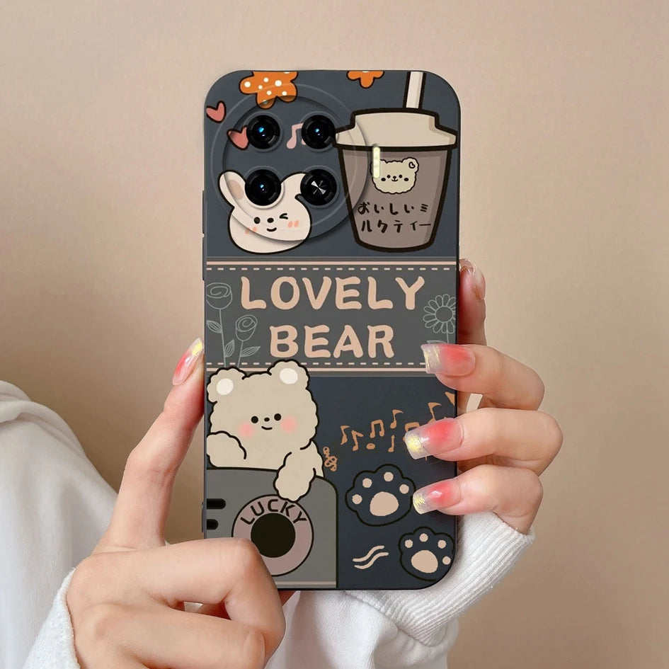 Cover For Tecno Spark 20 Pro+ 4G Case Phone Bags Pretty Flower Liquid Soft Silicone Shell For Tecno Spark20 Pro Plus Funda Coque