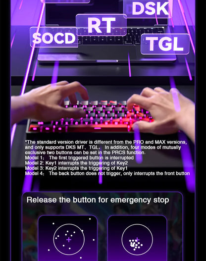AULA WIN60 WIN68 HE Esports Magnetic Switch Keyboard Rapid Trigger 8K Return RGB Hotswap 60% 68% Custom Game Keyboard