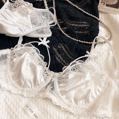 Women Sexy Bodies Lingerie Set Lace Sexy Uniforms Romantic See Through Valentine's Day Bed Vacation Summer Spring Home Outfits