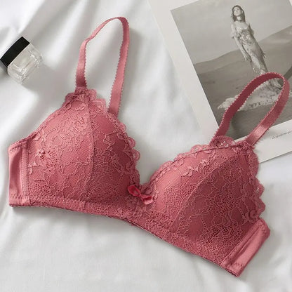 Bras For Women Underwear Bra Without Underwire Bones Plus Size Seamless Push Up Bra Top Bralette Wireless ABC Cup Brassiere