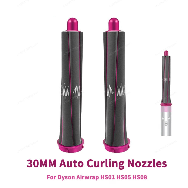 Auto Hair Dryer Curling Attachment 20/30mm Curling Nozzle For Dyson Airwrap&HairDryer Attachment Styling Nozzles For Dyson HD08