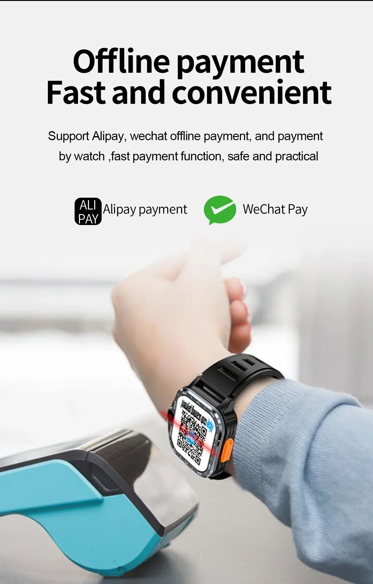 2024 New SIM Smart Watch 2.03inch 4G Network GPS Wifi NFC Dual Camera 64G ROM Storage Google Play Small mobile phone Smartwatch