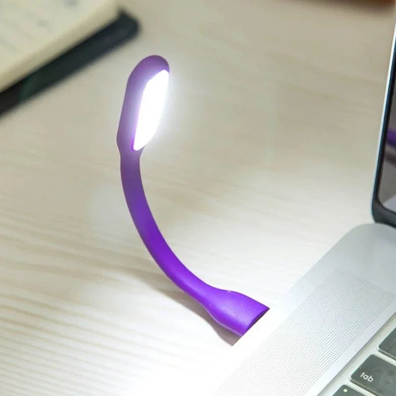 Hot Mini USB Fan Flexible Bendable Cooling Fan and USB LED Light For Humidifier & Power Bank & Notebook & Computer Summer Gadget