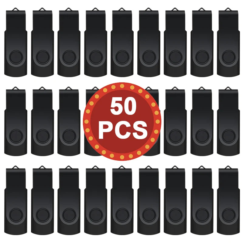 wholesale 50 Pack USB Flash Drive Memory Stick Pendrive Thumb Drive Lot 1GB 2GB 4GB 8GB 16GB 32G 64GB 128GB Memory Flash Disk