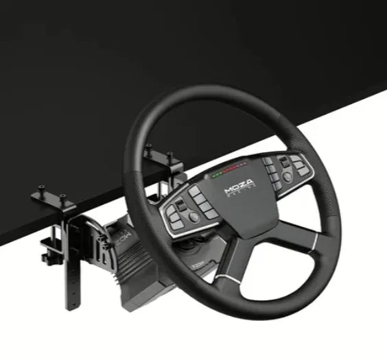 MOZA TSW Truck Wheel Bundle with R9 V3 base and SR-P pedals Euro Truck Simulator 2 (ETS) Steering Wheel