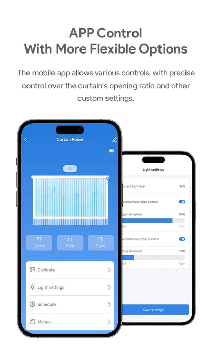 Tuya Zigbee/Bluetooth Track Curtain Robot Tuya Smart Rail Curtain Robot Smart Curtain Pusher Robot Support Siri Alexa Voice