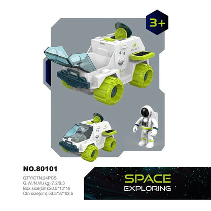 Puzzle Acousto Optic Space Toys Space Model Air Force Shuttle Space Station Rocket Aviation Series Toy Forkids Christmas Gift