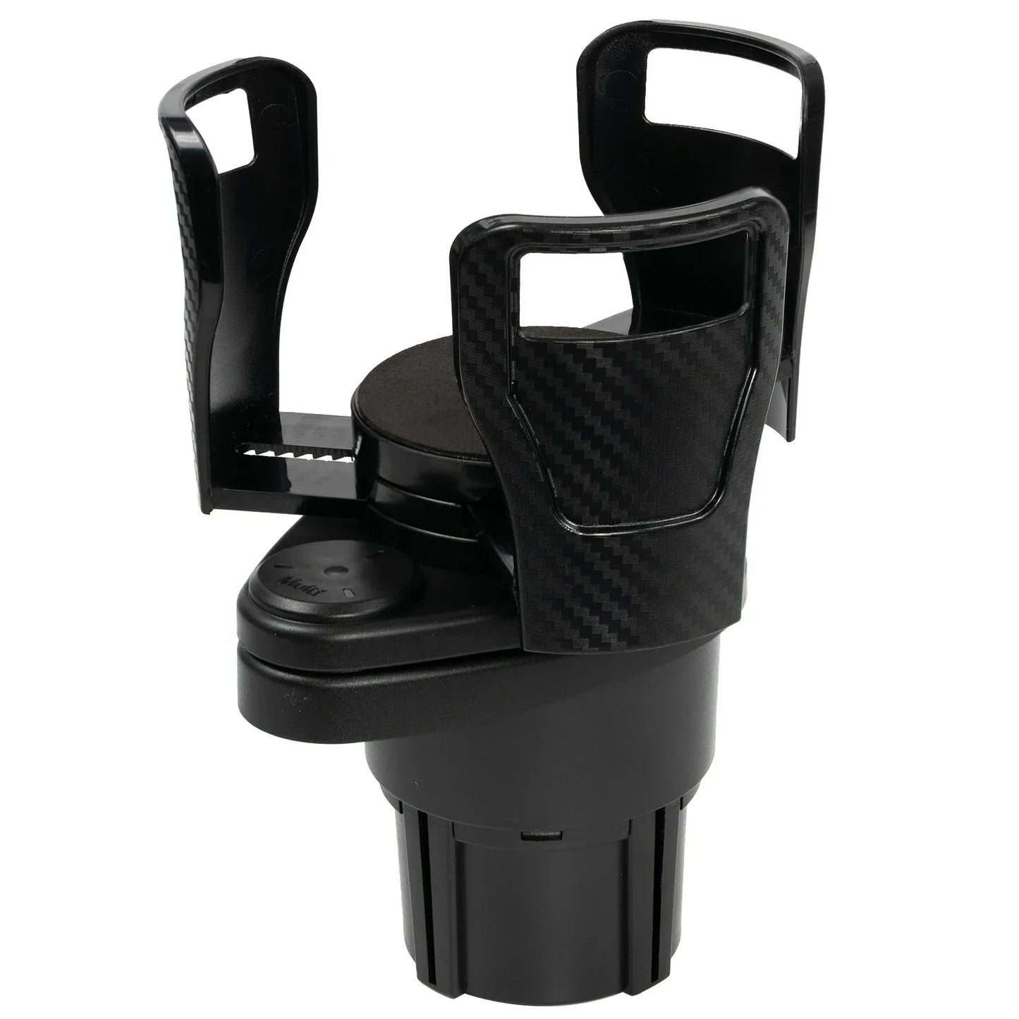 2in1 Car Dual Cup Holder Adjustable Drinking Bottle Stand Bracket Sunglasses Organizer Beverage Drinks Cans Interior Accessories