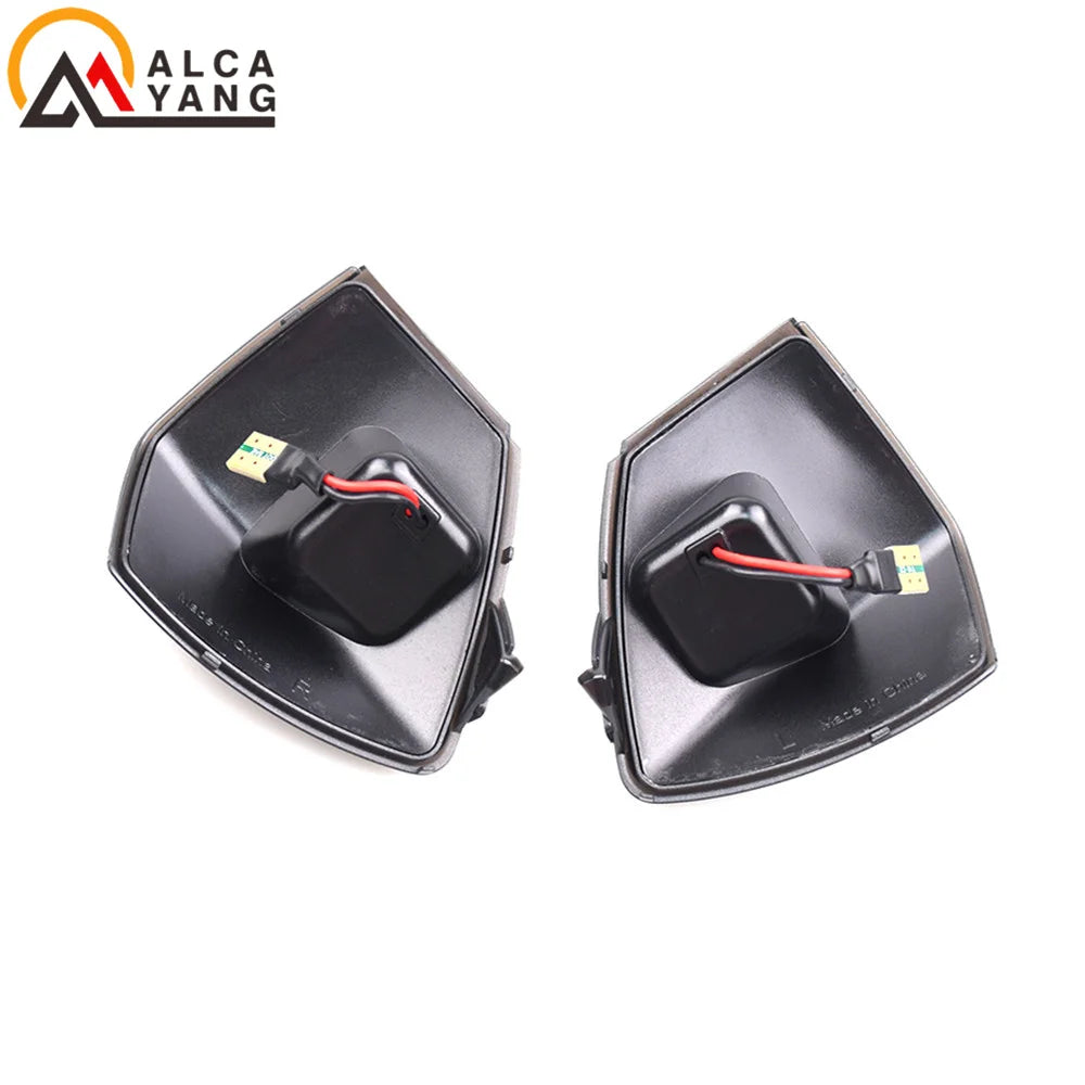 Car Dynamic Turn Signal Light For Ford S-Max 07-14 Kuga C394 08-12 C-Max 11-19 LED Mirror Repeater Sequential Indicator Blinker