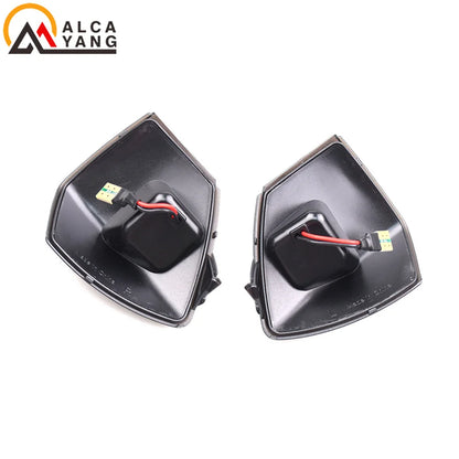Car Dynamic Turn Signal Light For Ford S-Max 07-14 Kuga C394 08-12 C-Max 11-19 LED Mirror Repeater Sequential Indicator Blinker