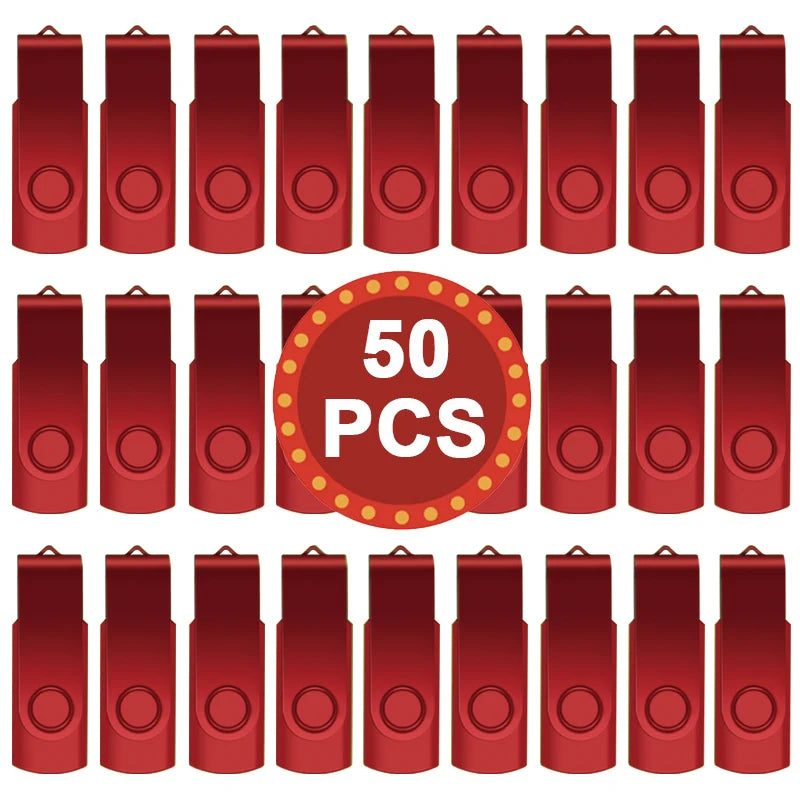 wholesale 50 Pack USB Flash Drive Memory Stick Pendrive Thumb Drive Lot 1GB 2GB 4GB 8GB 16GB 32G 64GB 128GB Memory Flash Disk