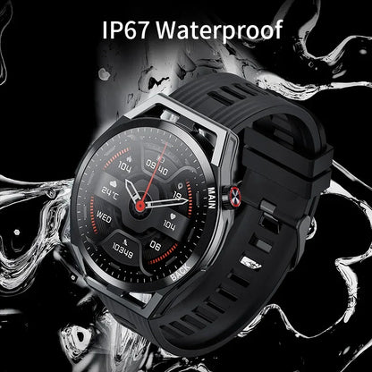 LIGE NFC 2026 New Ultra Military Smart Watch Men 1.32" IPS IP67 Waterproof ECG Smartwatch   For iOS Android Sports Smart Watches
