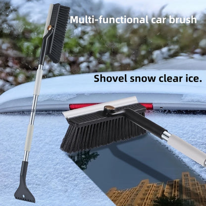 Car Ice Scraper Windshield Ice Breaker Quick Clean Glass Brush Snow Remover Cleaner Tool Auto Window Winter Snow Brush Shovel