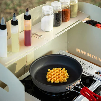 Four-Fold Gas Stove Windproof Screen Foldable Gas Stove Windshield Portable Camping Picnic Cooking Burner Wind Shield for BBQ