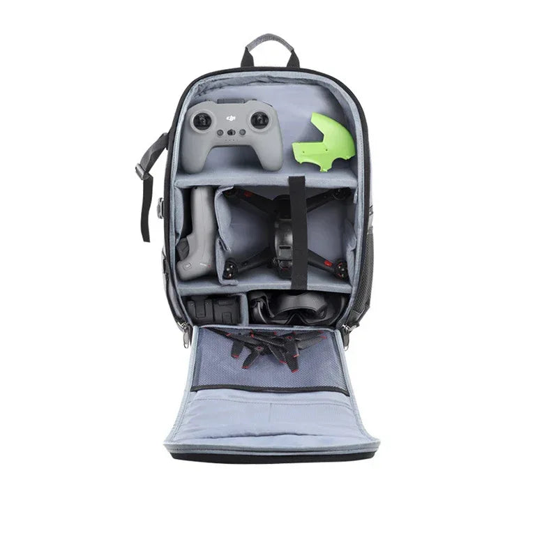 Backpack Waterproof Bag DIY Liner Glasses V2 Goggles 2 Remote Control Handle Portable Case for DJI AVATA / DJI FPV Combo Drone