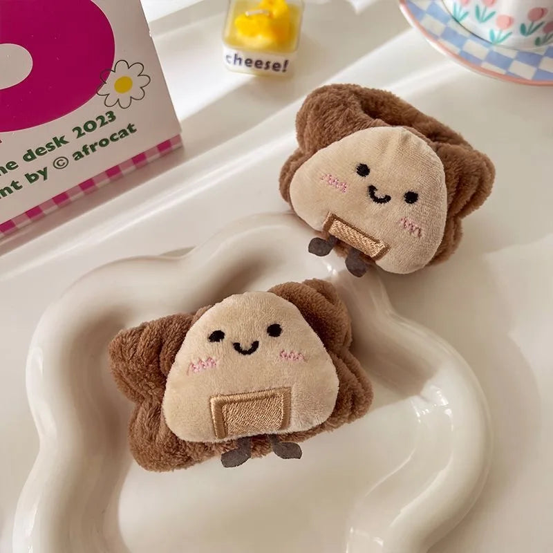 Cartoon Reusable Face Wash Hand Wrist Strap 1Pair Sweat Band Towel Band Flexible Absorbent Wrist Strap for Face Wash Comfortable