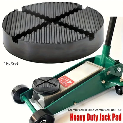 Universal Rubber Jack Pad Support Pinch Weld Slotted Floor Frame Rail Adapter Car Removal Repair Tool Rubber Block Floor Jack