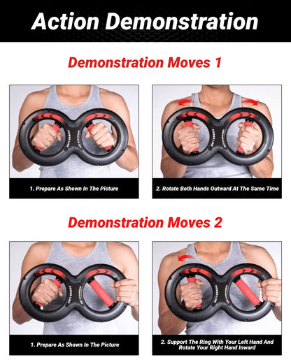 Hand Strength Grip Trainer Multifunction Forearm Force Fitness Springs Power Wrist Arm Exerciser Of 8 Shape Strengthener Equipme
