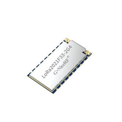 G-NiceRF | 2PCS LoRa2021F33-2G4 2W High Power LoRa Module FLRC up to 2.6Mbps, Sub-GHz Sensitivity up to -144dBm LR2021 Chipset