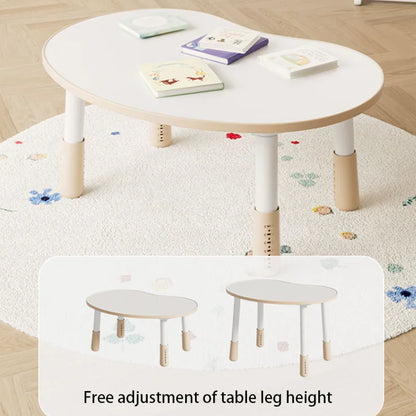 Pea Table  Children'sPeanutTableBabyEarly Education Learning Table Kindergarten Kids Reading Desk Baby Cute HousewearFurnishings