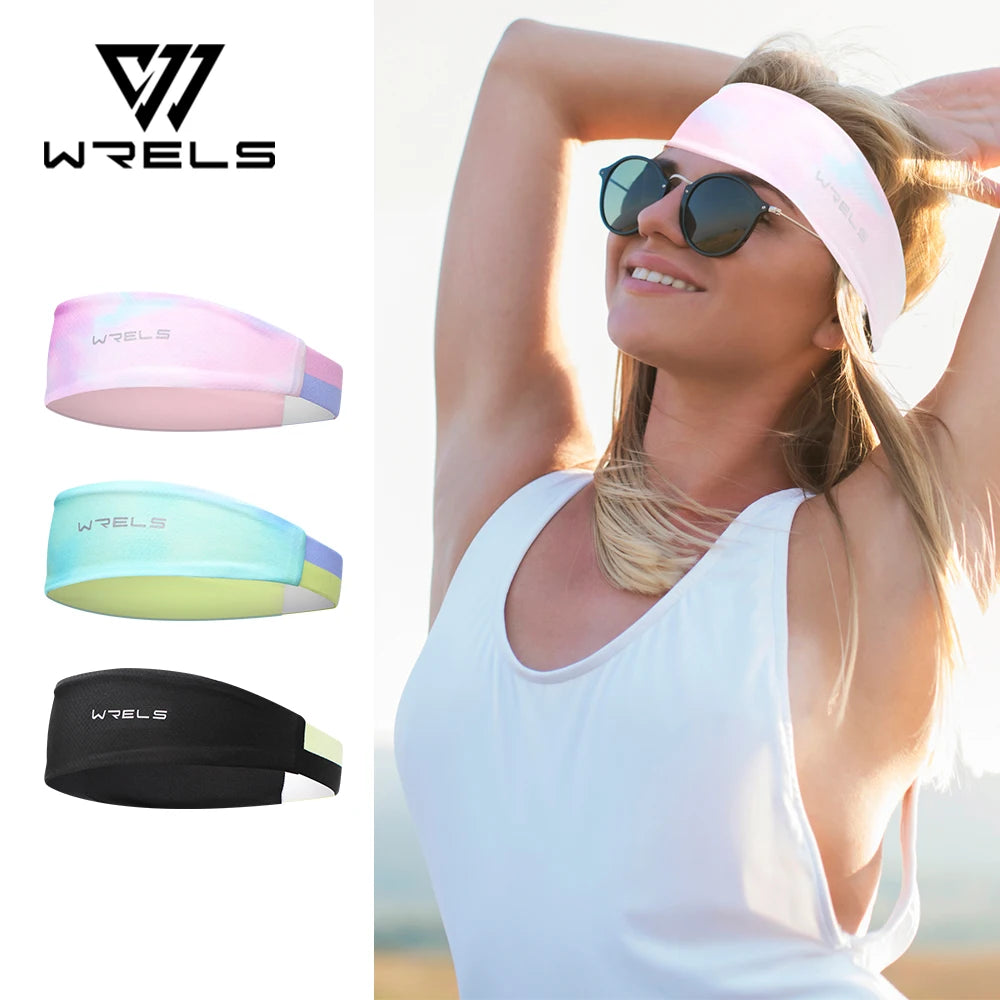 Sport Sweatband Breathable Quick Dry Basketball Tennis Hair Band Lightweight Sweat Absorb Fitness Running Cycling Hairband