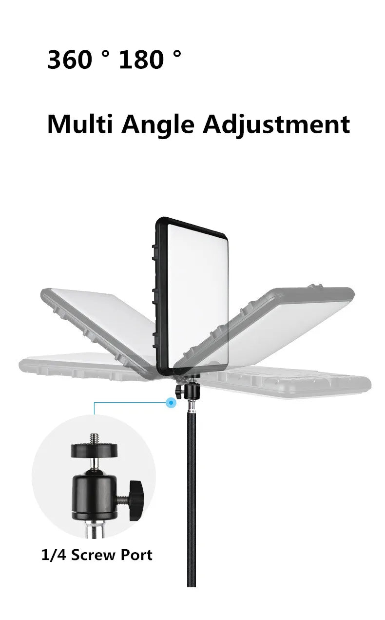 Video Led Light Photography Selfie Dimmable Video Fill Light for Photo Studio Live Stream Fill Lamp for Tiktok Youtube