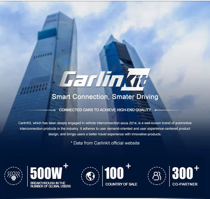HDMI CarlinKit Android 13 CarPlay Ai Box SDM660 6225 Wireless CarPlay Android Auto Video TV Streaming Box for OEM Car 8G+128G