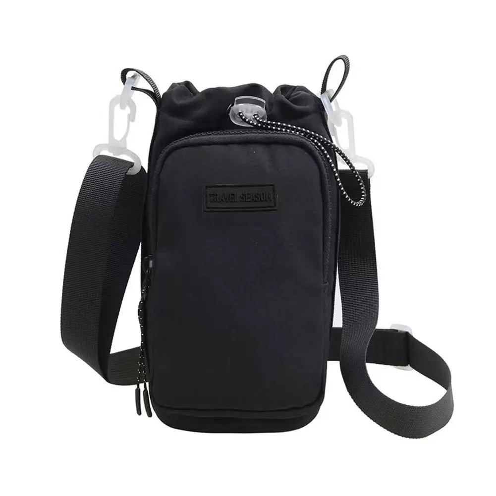Portable Water Bottle Bag Water Bottle Holder With Adjustable Shoulder Strap Cup Insulated Protective Cover Cup Accessories