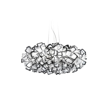 Modern Hanging Ceiling Lamp Chandelier for Living Room Lustre Petal Pendant Chandelier Bedroom Restaurant Black Indoor Lights