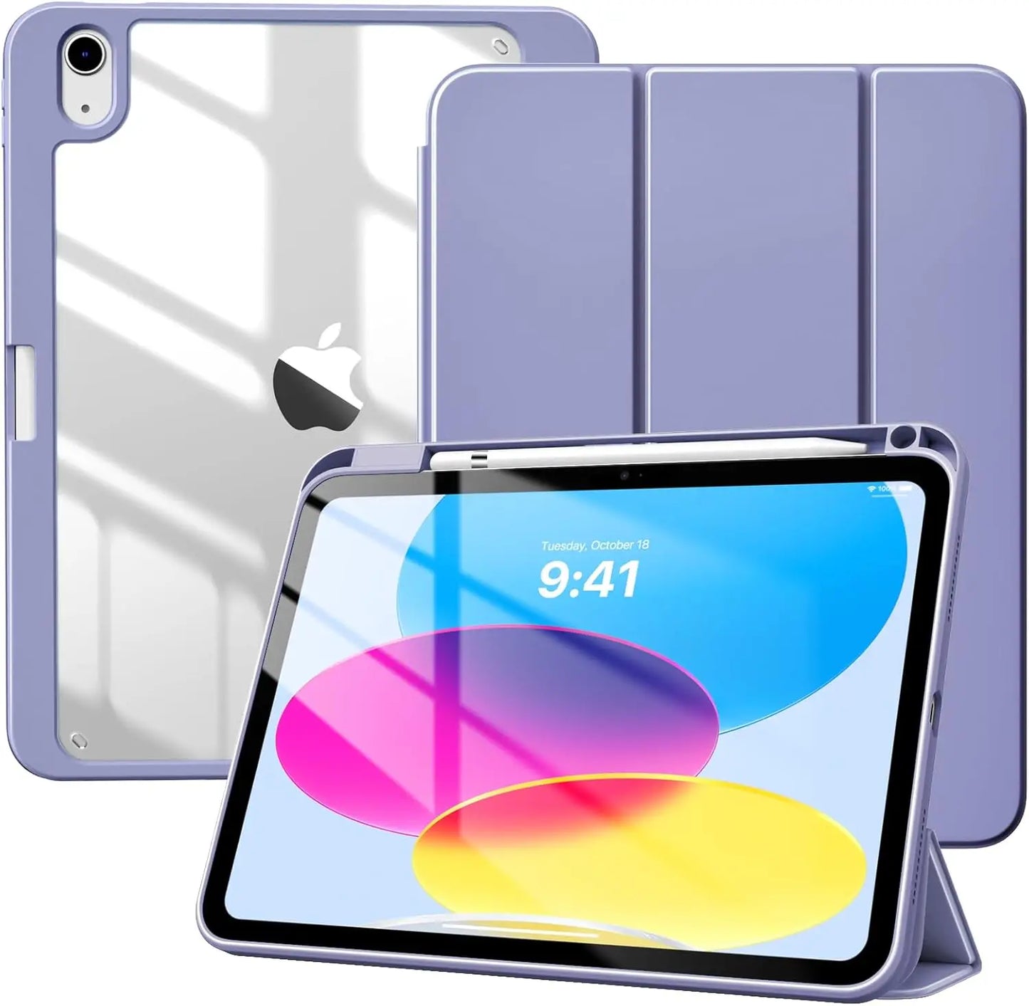Case for iPad (A16) 11th Generation 11 Inch 2025, iPad 10th Generation Case 10.9 Inch 2022 with Pencil Holder,Protective Cover