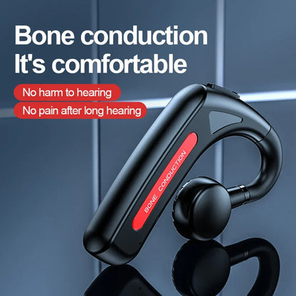 Bone Conduction Headphone M-618 Ear Hook Bluetooth Earphones Handsfree Wireless Sport Headset IPX5 Waterproof With Microphone