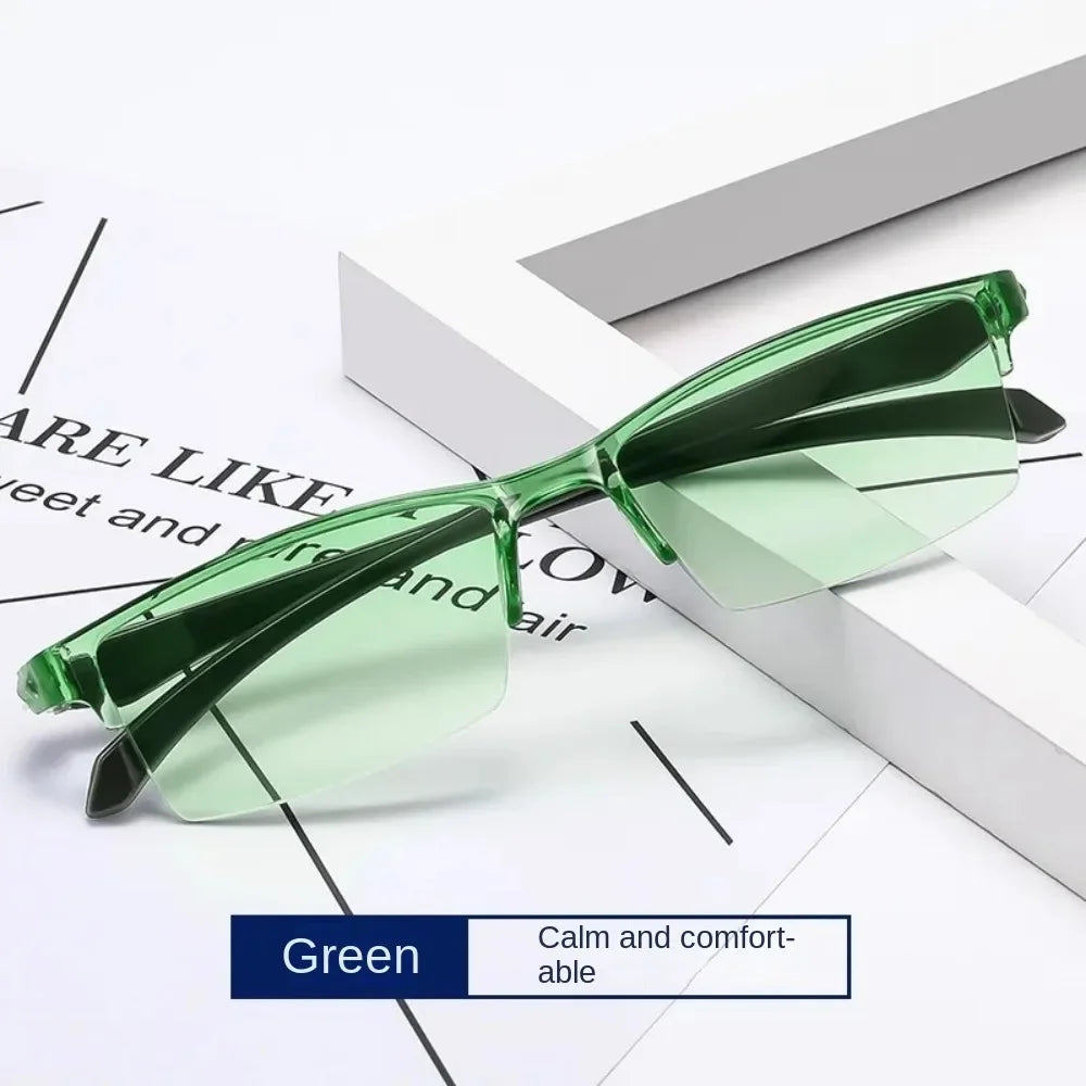 Lunettes de lecture intelligentes à zoom automatique anti-lumière bleue pour hommes et femmes, lunettes optiques pour ordinateur