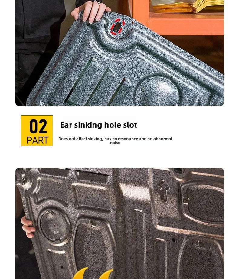 Under Engine Cover Accessories Engine alloy plastics Engine Protection Device For Venucia‌ The V 2021-2024 1.5T