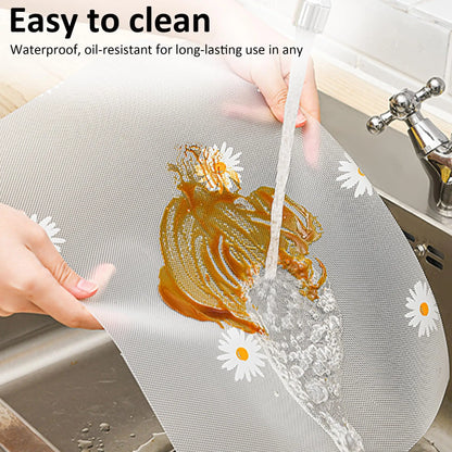 30/100cm Drawer Mat Shelf Cover Liners Non Slip Waterproof Closet Placemat Table Pad Cabinet Oil-proof Liners Non-Adhesiv