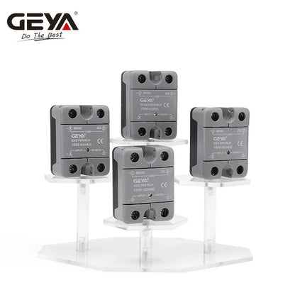 GEYA Single Phase Solid State Relay SSR 10DA 25DA 40DA Relay DC to AC 3-32V Input DC & 24-480VAC Output  VSR8