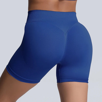 Impact Shorts Women High Waist Hip Lifting Yoga Short Fitness Seamless Elastic Workout Wear Woman Yoga Shorts Gym Female