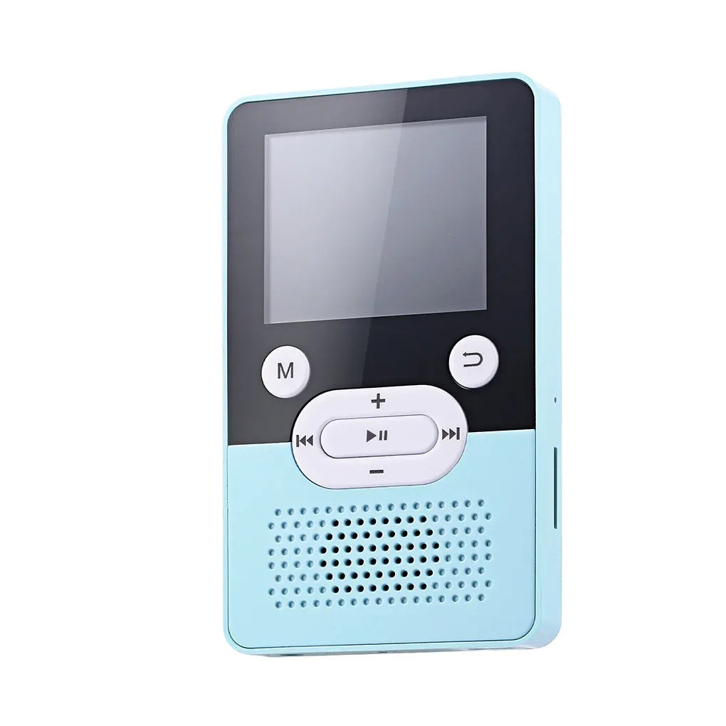 MP3 Player 3.5mm Bluetooth-compatible MP4 JPG JPEG BMP GIF Radio E-book Pedometer Multifunctional Music Pink 16G