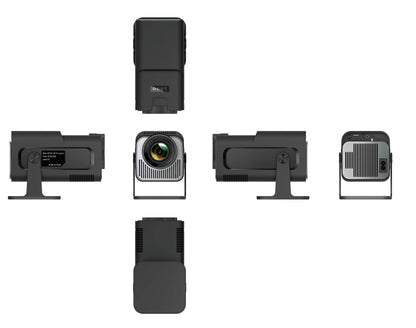 Salange HY320 MINI Android 14.0 Projector LED Beamer Home Cinema 300ANSI 720P WIFI Smart TV HD 1080P 4K Movie