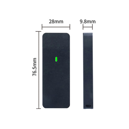M.2 NVMe SATA Enclosure USB A Plug USB 3.2 10Gbps CNC Aluminum 2230 2242 SSD Case With Magnet Protective Case For Computer PC