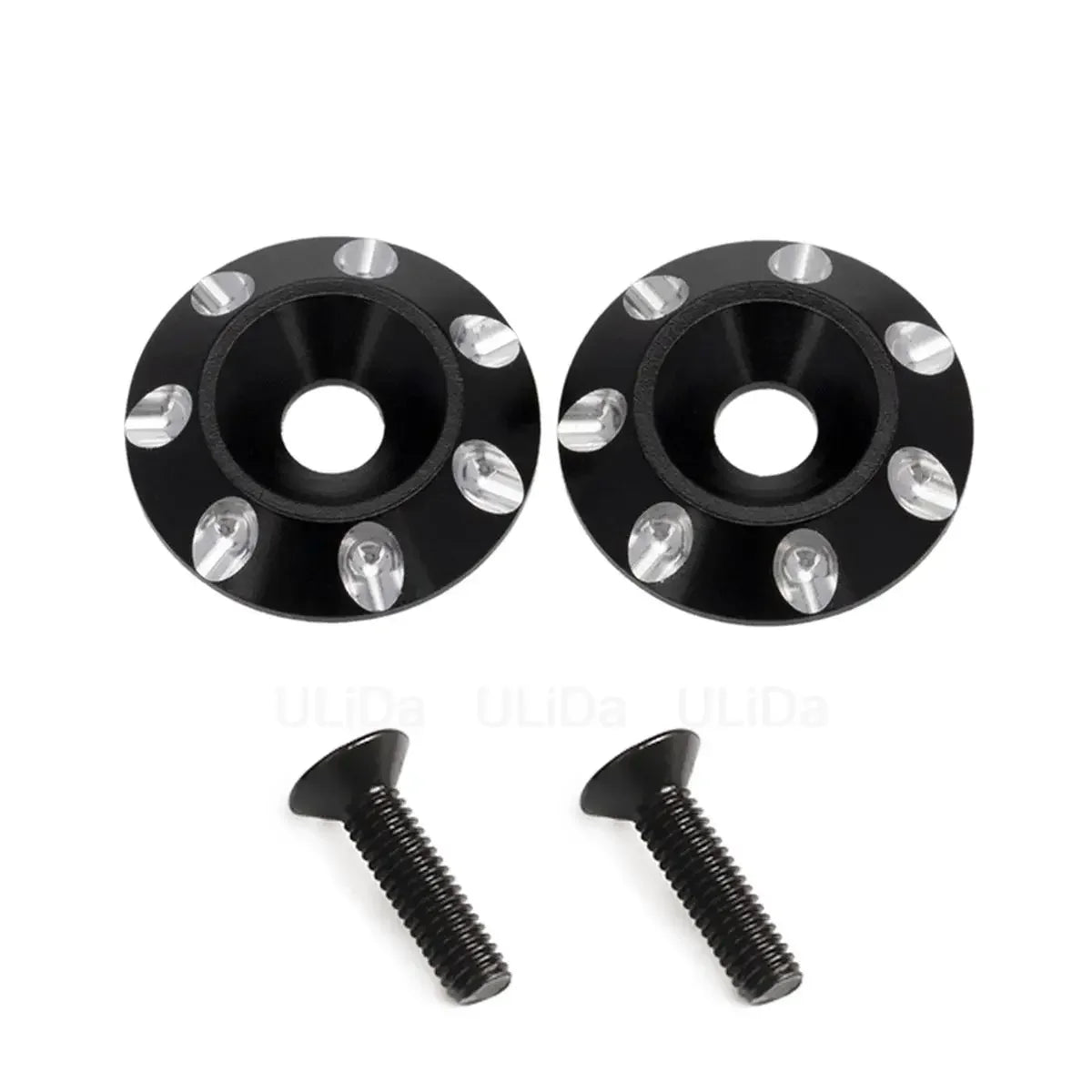 New Aluminum Tail Wing Gasket M3 Countersunk Screws Washers for 1/8 1/10 Scale Off Road Buggy Monster Truck Crawler RC Dift Cars