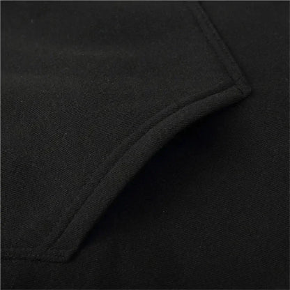 Spanish flag madrid printed Autumn and Winter Warm Cotton Men's Fleece Oversized Hoodie Outdoor Commuter Men's High Elastic top