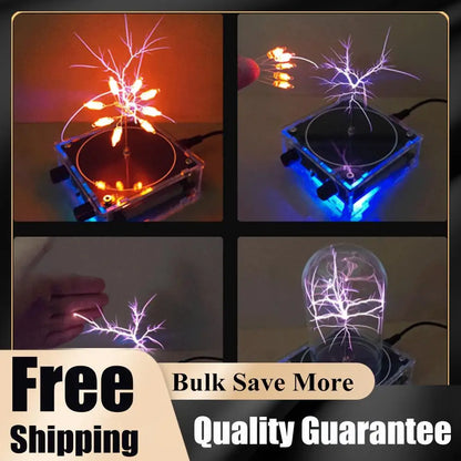 Multi-Function Music for TESLA Coil Speaker Voltage Pulse Electric Arc Generator Bluetooth-Compatible Scientific Experiment Tool