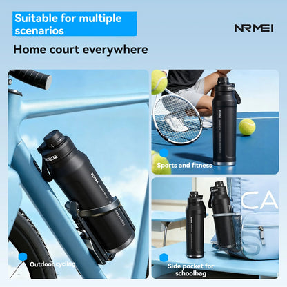 Large Capacity Waterbottle  Insulated Flasks Stainless Steel Tumble Cycling Sports Portable Water Bottle for Men