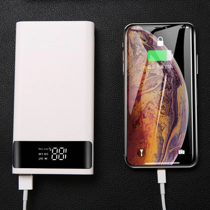 Y01A18650 Battery Power Bank Box 22.5W Fast Charging LCD Display 20000MAh Power Board for 6X18650 Battery Powerbank Case(A)
