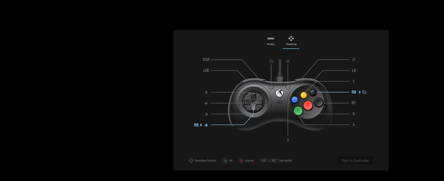 Gamepad for Xbox Series X, S, Xbox One 8BitDo Wired Controller for PC Windows 10USB Gamepad Xbox Officially Licensed 8BitDo M30