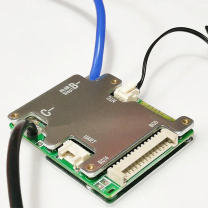 JBD Smart BMS 7S 8S 9S 10S 11S 12S 13S 14S 24V 36V 48V Built-in BT 20A 30A BMS Lifepo4 Li-ion Passive Balance Uart for E-bike
