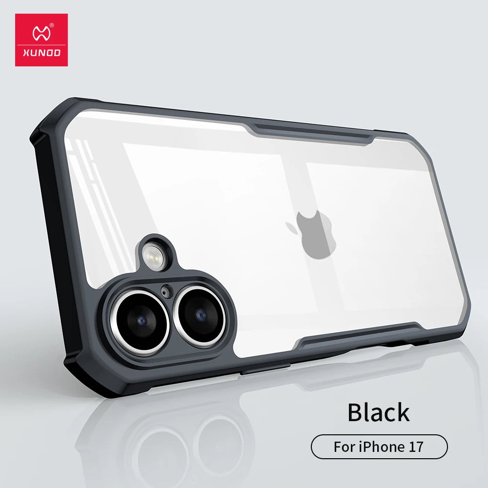 Xundd For iPhone 17 Pro Max For iPhone 17 Pro For iPhone 17 Shockproof Case Transparent case Magnetic Case For iPhone 17 Air